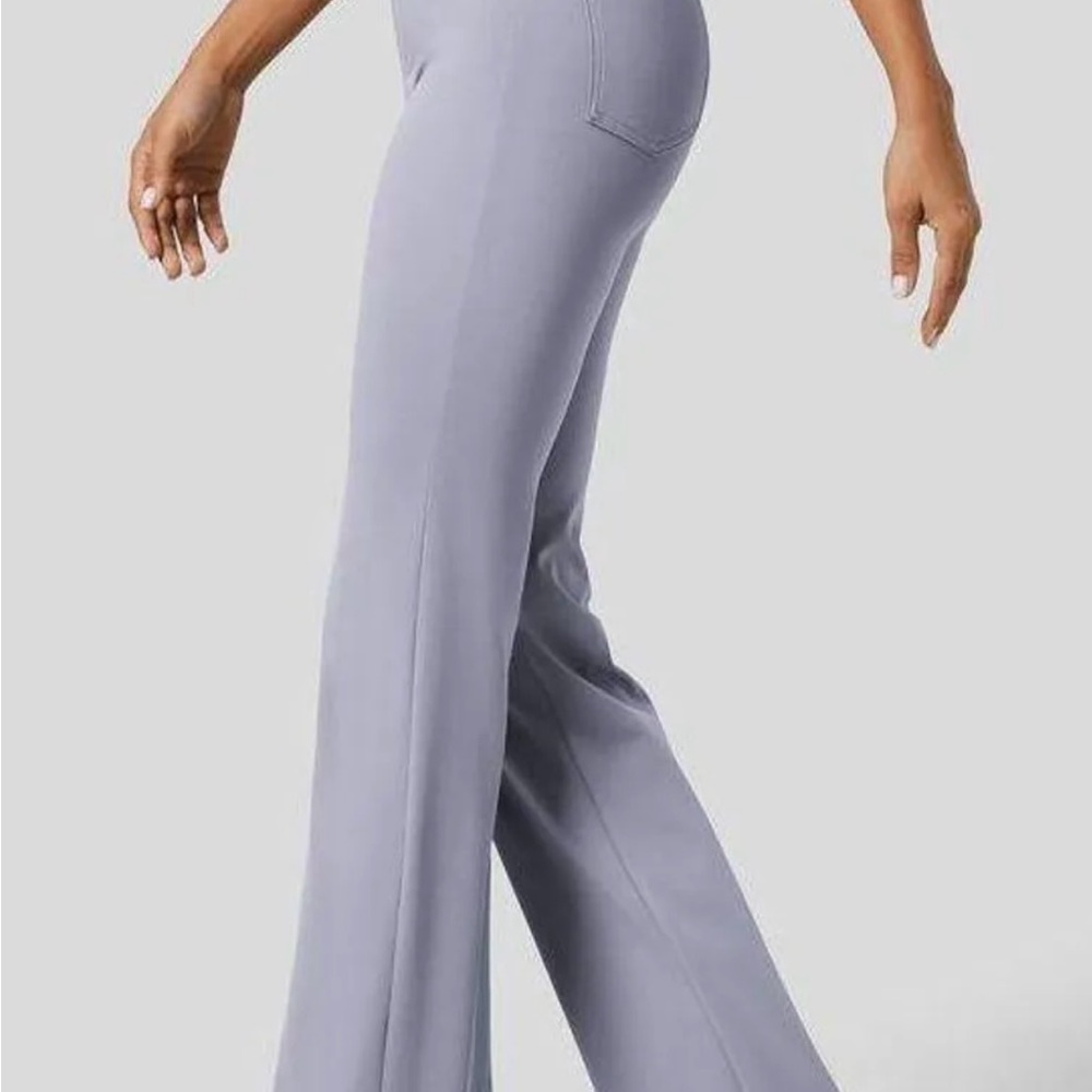 Light Lavender Boot Cut Flare Pants